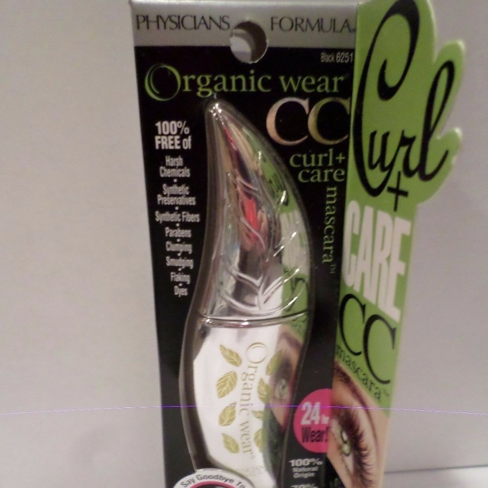 2 Organic Wear CC Curl + Care Mascara Black 6251